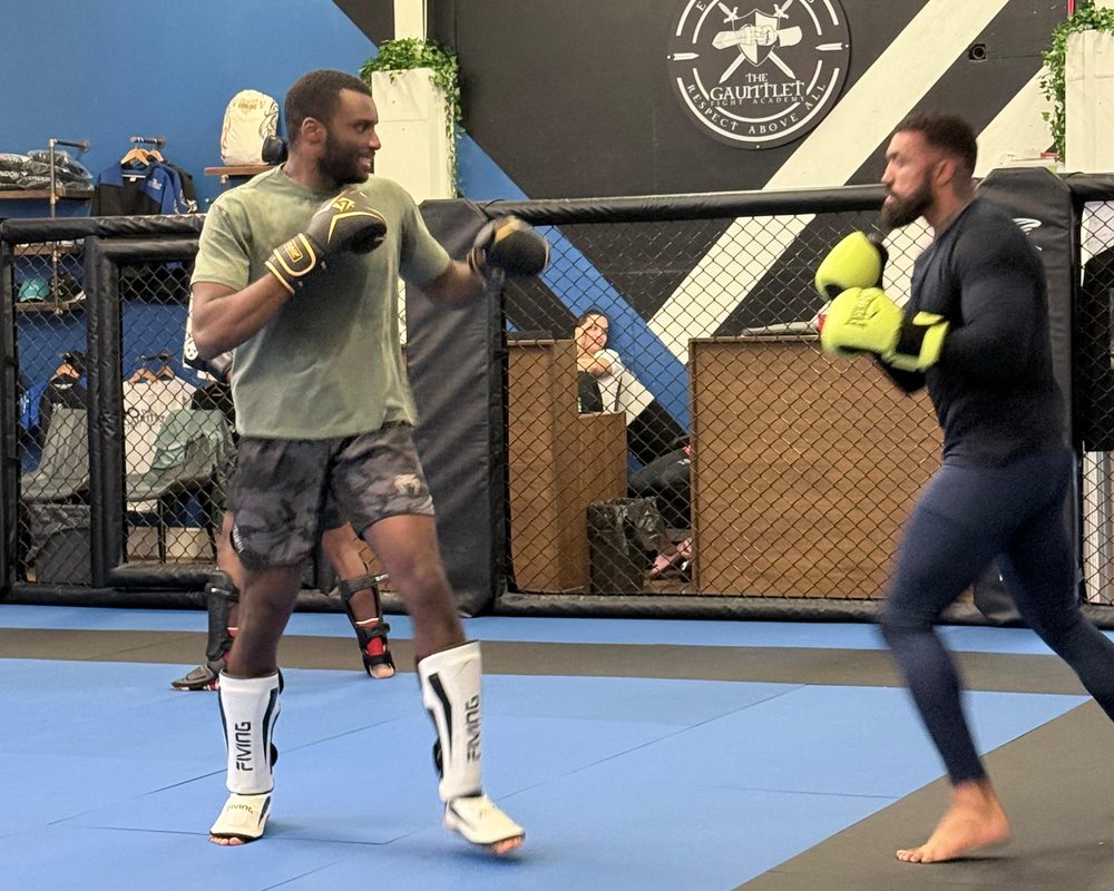 Sparring at Fight Camp, September 2026